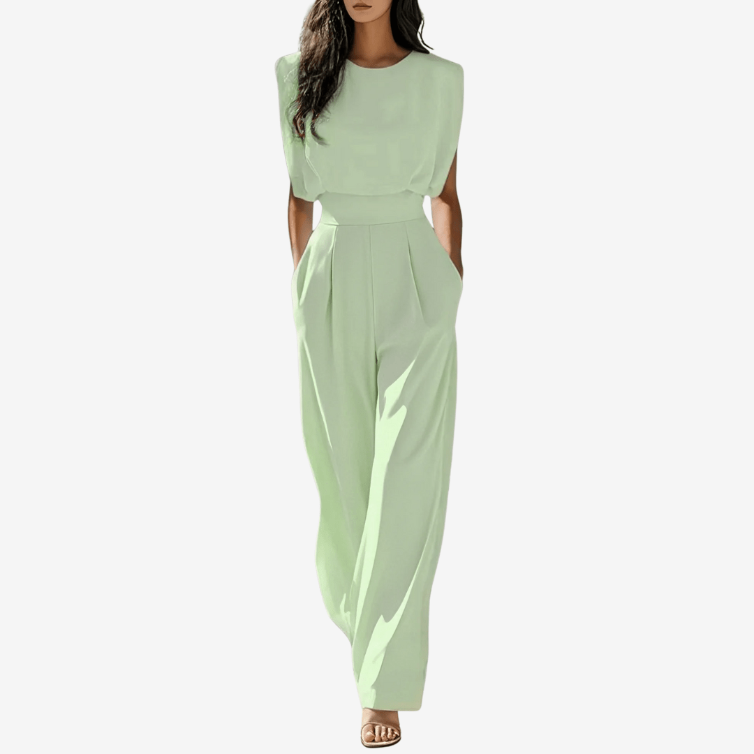 MIRA | Elegante Mono para Damas con Cintura Definida y Piernas Rectas - Navarro Granada