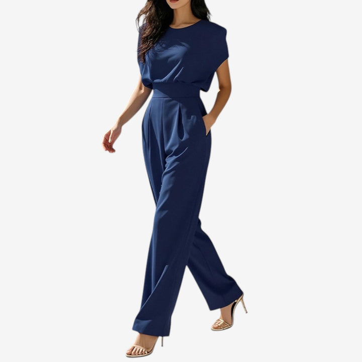 MIRA | Elegante Mono para Damas con Cintura Definida y Piernas Rectas - Navarro Granada