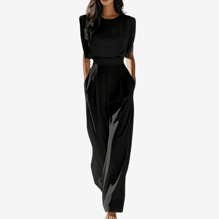 MIRA | Elegante Mono para Damas con Cintura Definida y Piernas Rectas - Navarro Granada