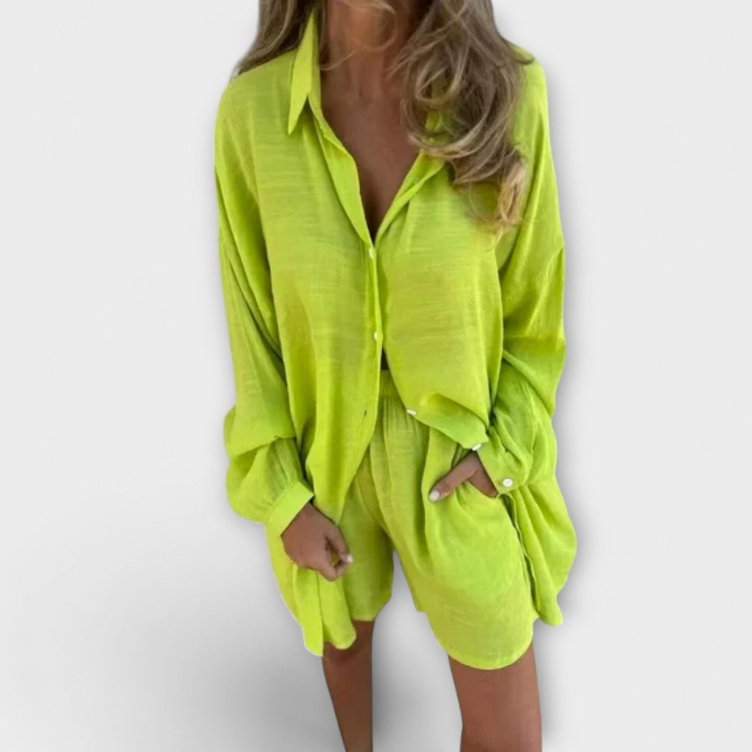 Miravo - Conjunto de blusa y pantalones cortos - Navarro Granada