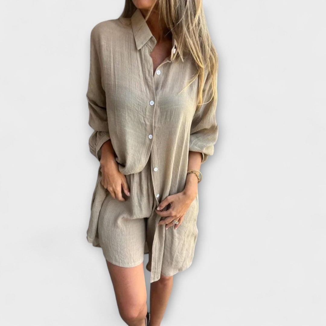 Miravo - Conjunto de blusa y pantalones cortos - Navarro Granada