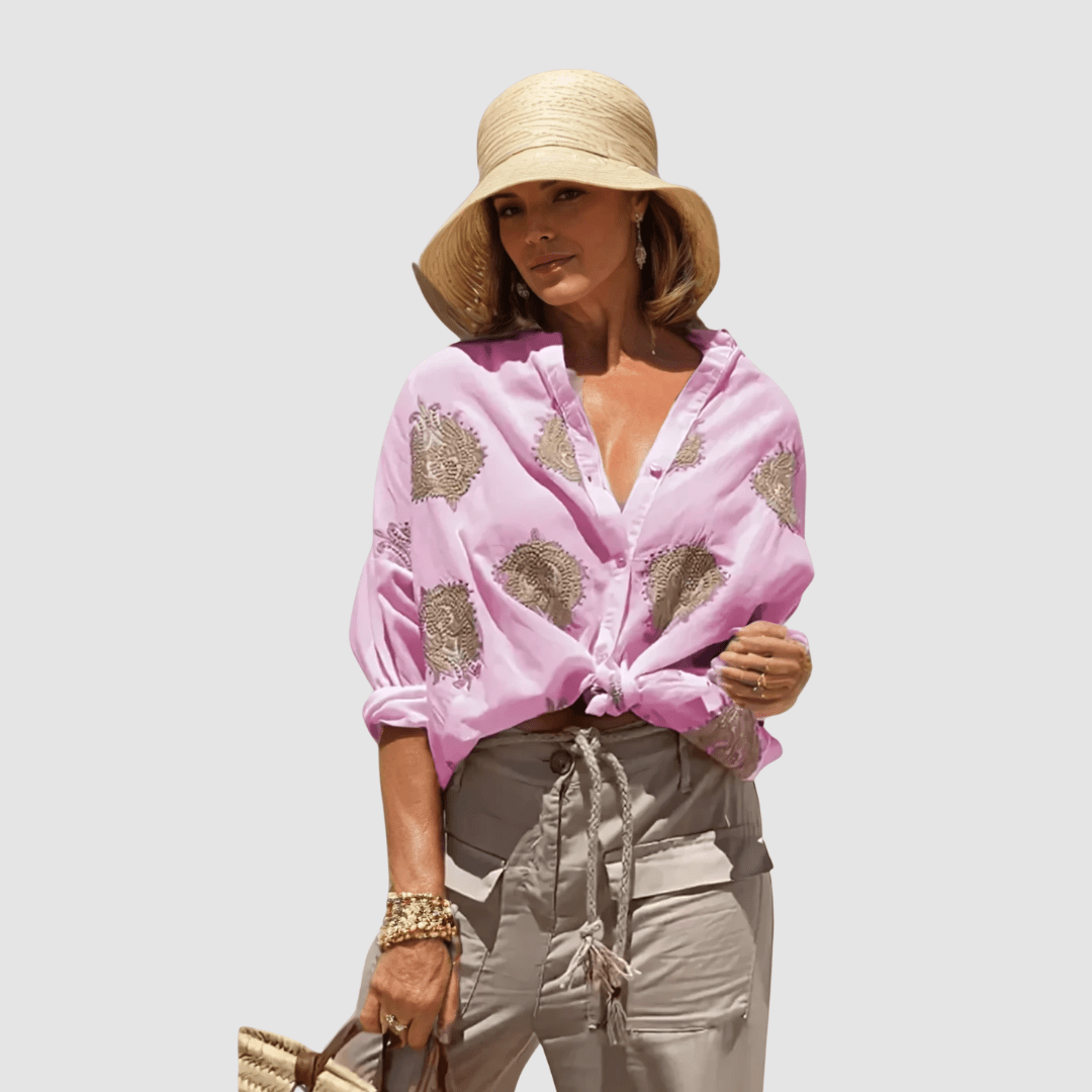 Navarro™ Blusa elegante y transpirable - Navarro Granada