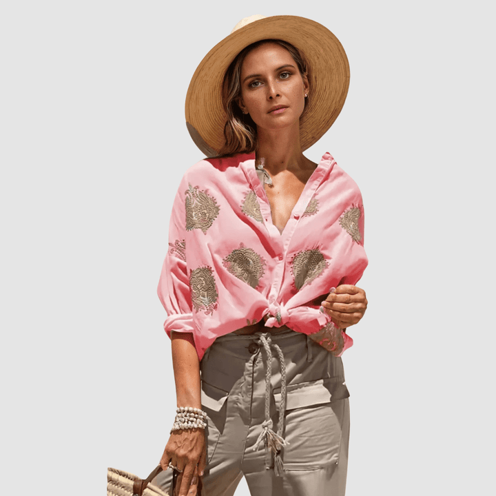 Navarro™ Blusa elegante y transpirable - Navarro Granada