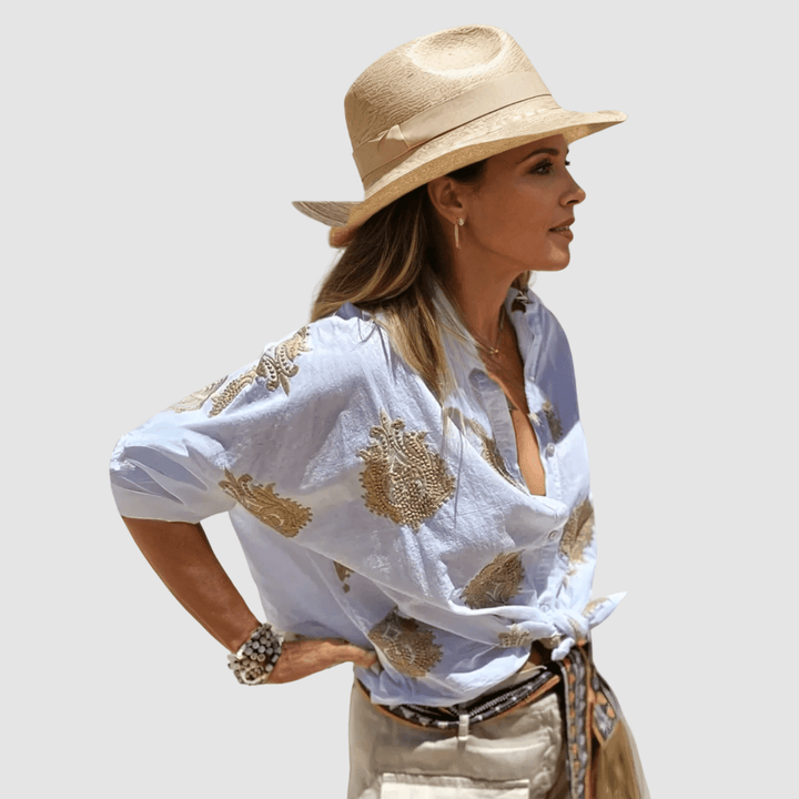 Navarro™ Blusa elegante y transpirable - Navarro Granada