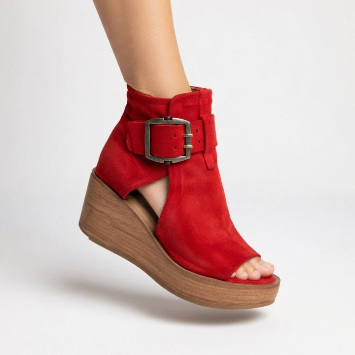 Orélisse™ — Botines de cuña abiertos estilo moderno - Navarro Granada