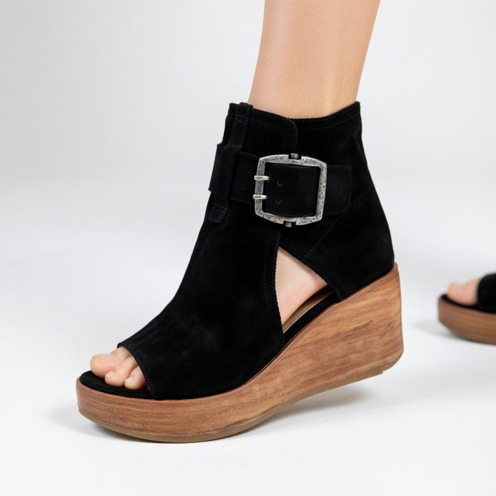 Orélisse™ — Botines de cuña abiertos estilo moderno - Navarro Granada