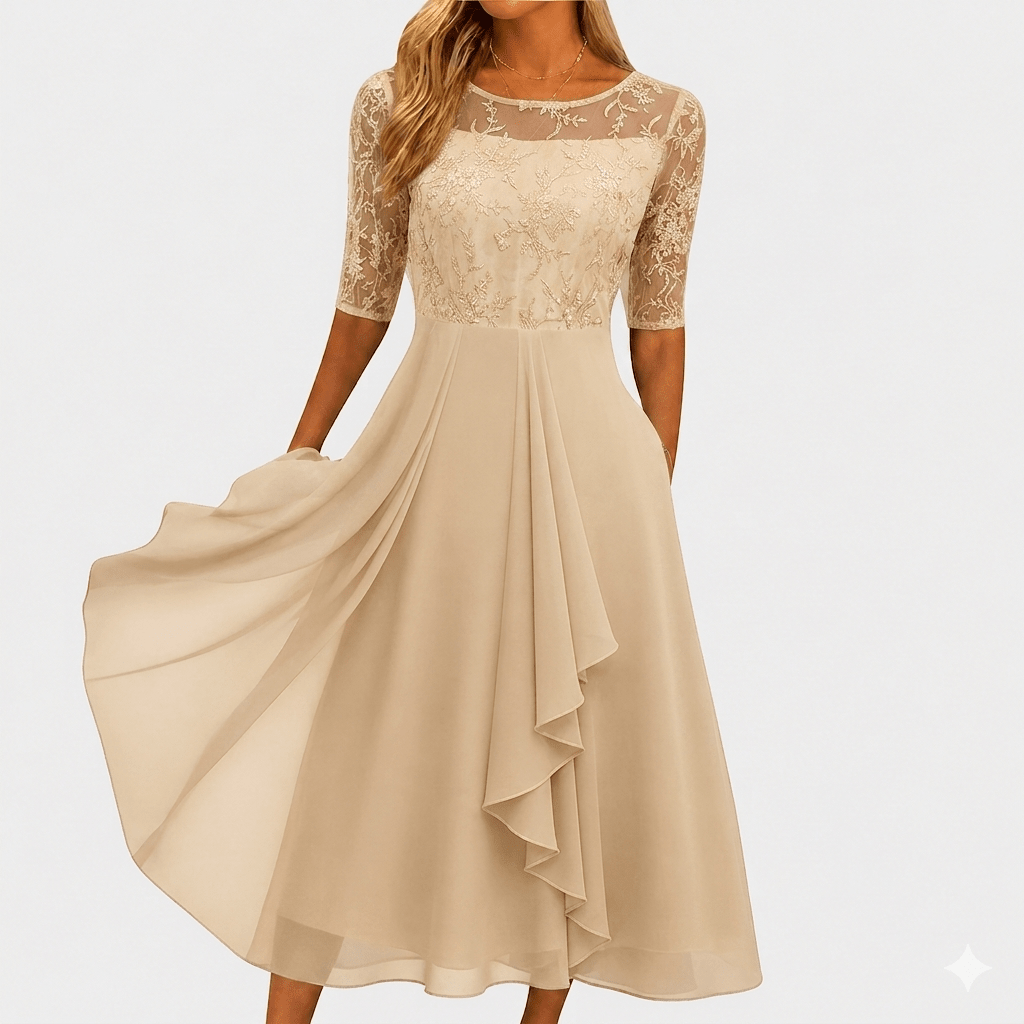 Rhonda | Vestido de Encaje Elegante - Navarro Granada