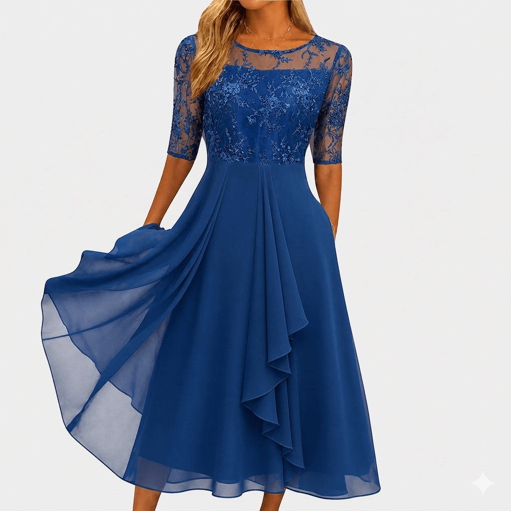Rhonda | Vestido de Encaje Elegante - Navarro Granada