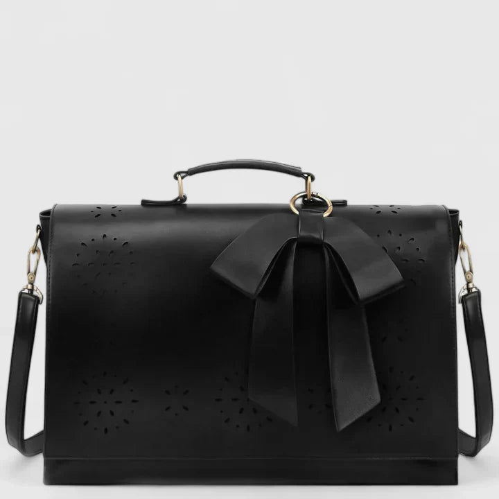 Tahl | Bolsa de Hombro Elegante con Lazos - Navarro Granada