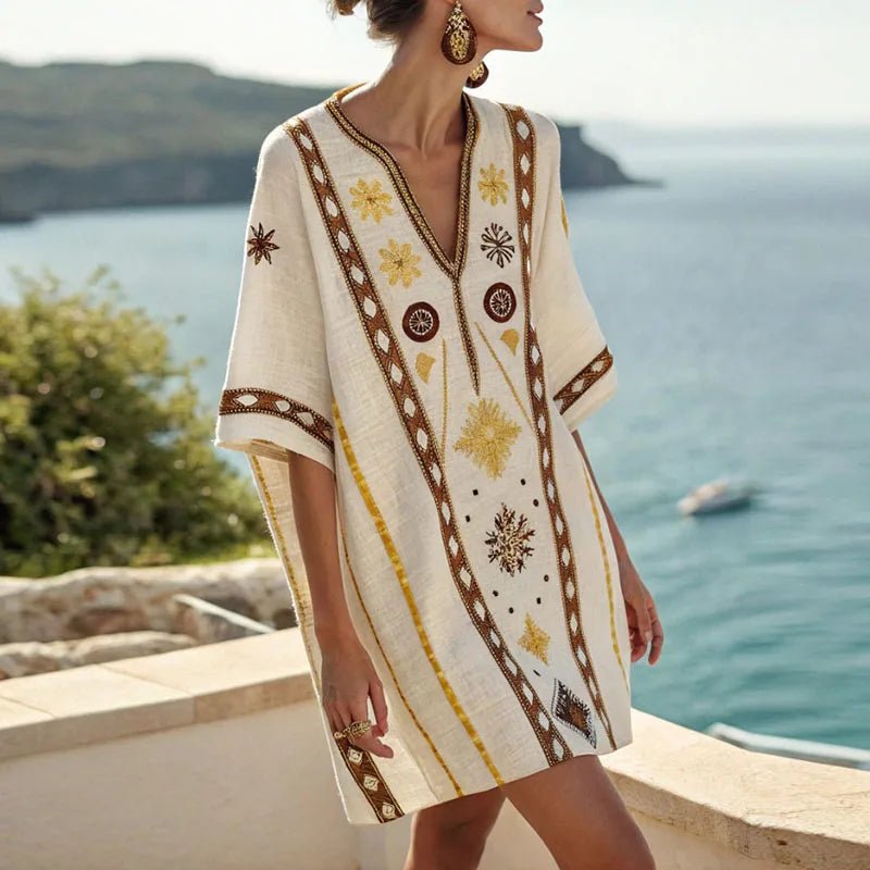 Vera - Vestido de Playa Elegante y Cómodo para Veranos Soleados - Navarro Granada