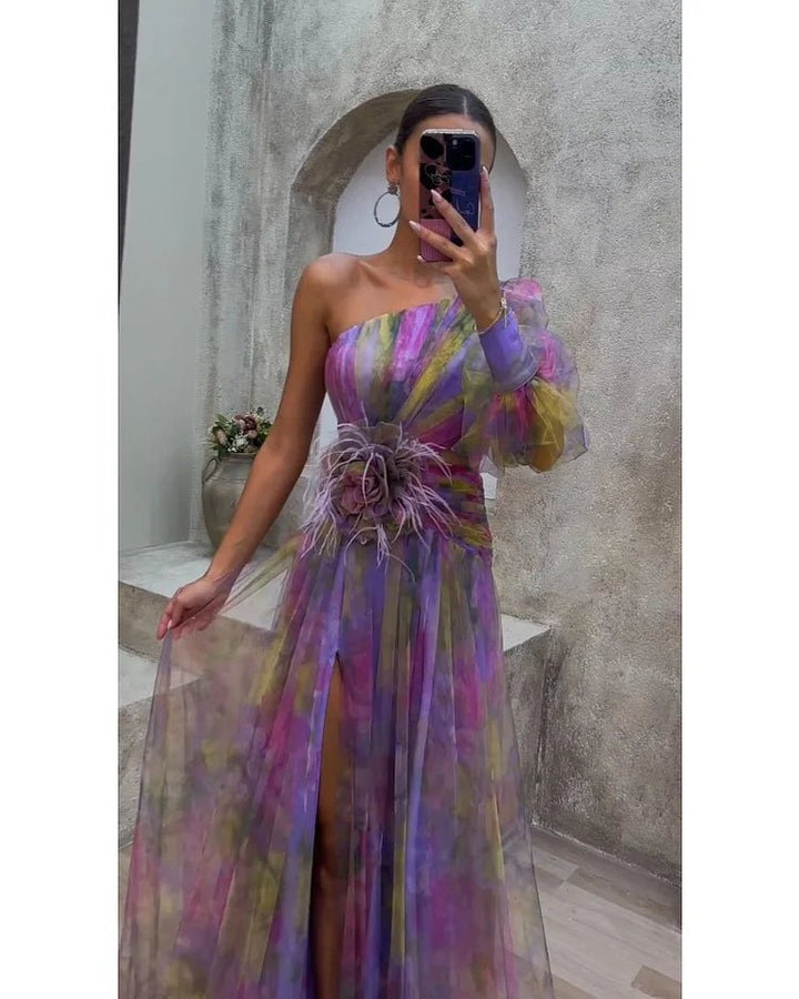 Vestido Elegante Bloemenjurk - Navarro Granada