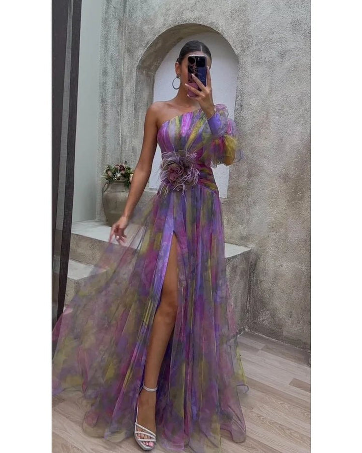Vestido Elegante Bloemenjurk - Navarro Granada