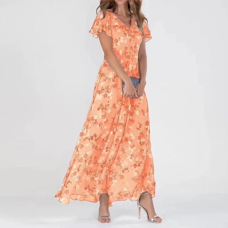 Vestido glamoroso que cubre el abdomen - Navarro Granada