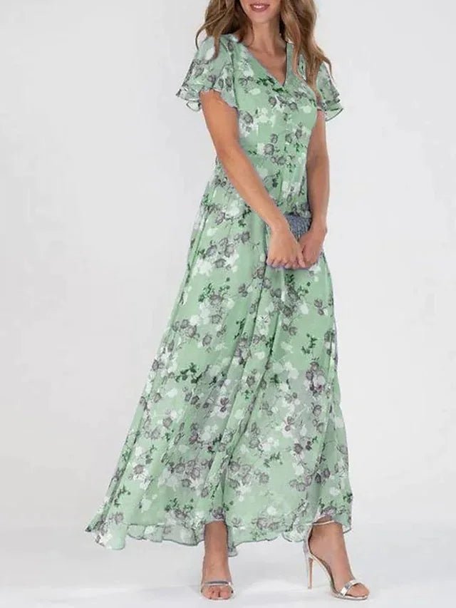 Vestido glamoroso que cubre el abdomen - Navarro Granada