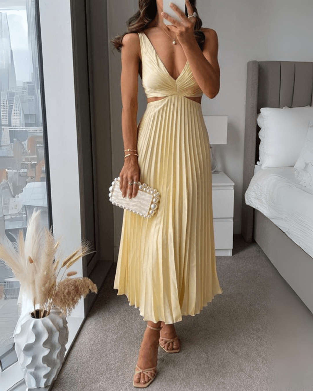Vestido Radiant Twist Jurken - Navarro Granada